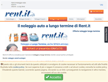 Tablet Screenshot of noleggiolungotermine.rent.it